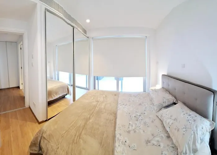 شقة Luxury Seafront 2 Bedroom ليماسول